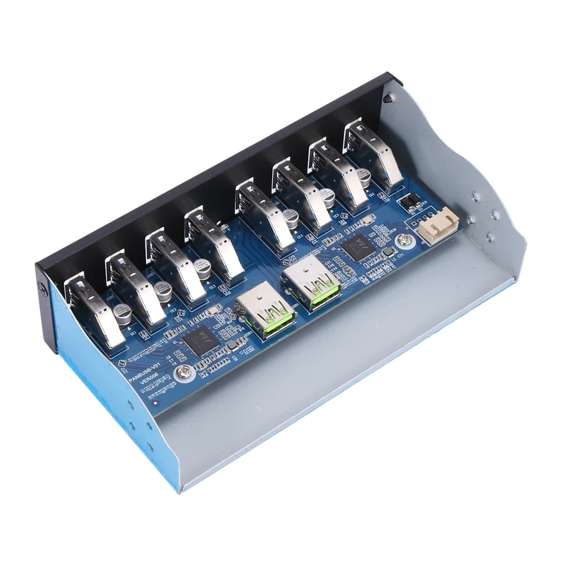 19 Pin до 8 портов USB 3 0 Hub 5 25 дюймов CD-Rom привод CD Rom Передняя панель для компьютера