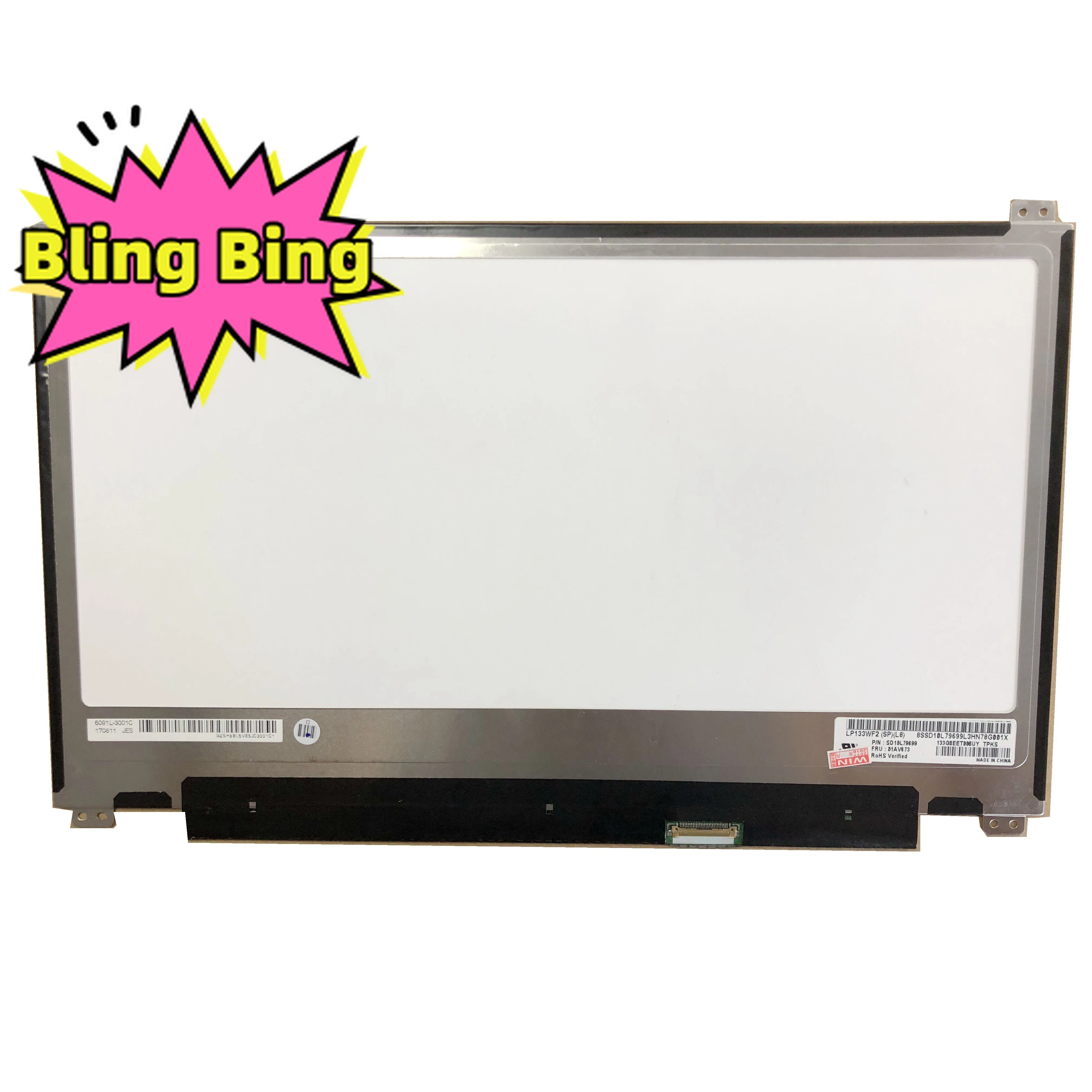 

LP133WF2 SPL8 LP133WF2-SPL8 (SP)(L8) IPS 13.3" 30 pin 1920X1080 LCD SCREEN