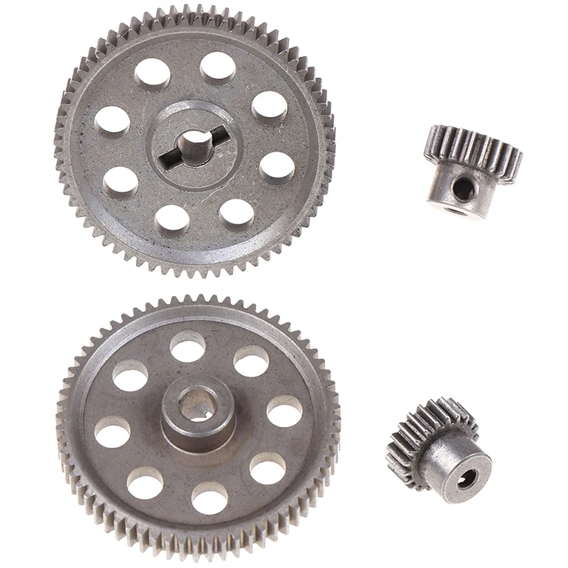 

2pcs (21t+64t) 11184 11181 differential metal main gear 64t motor gear 21t