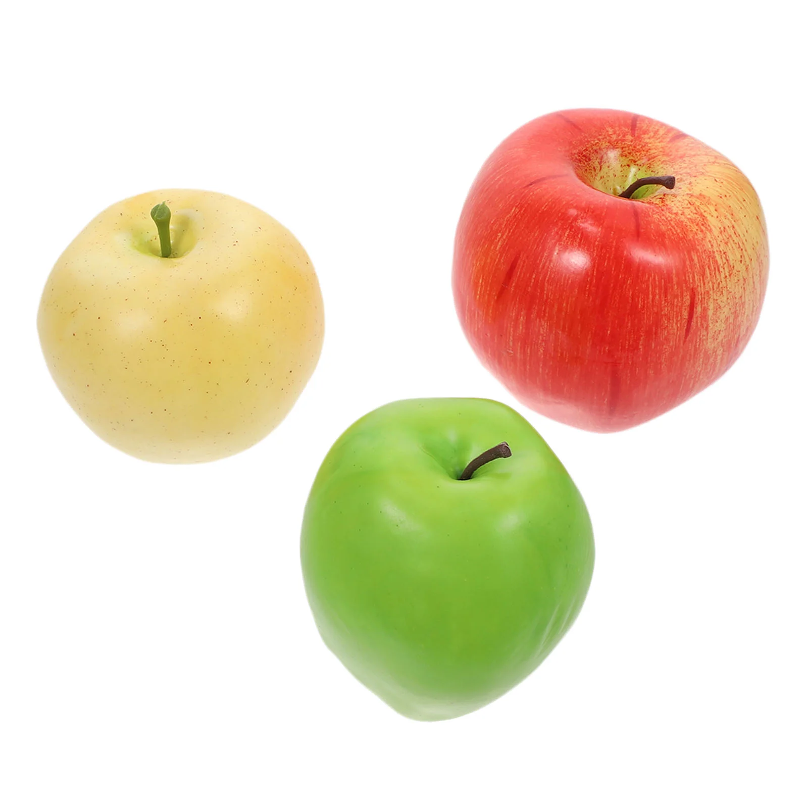 

Fruit Kitchen Apples Appledecorative Home Props Photogratpyplayset Fruits Figurine Lifelike Table Sculpture Artificial Green