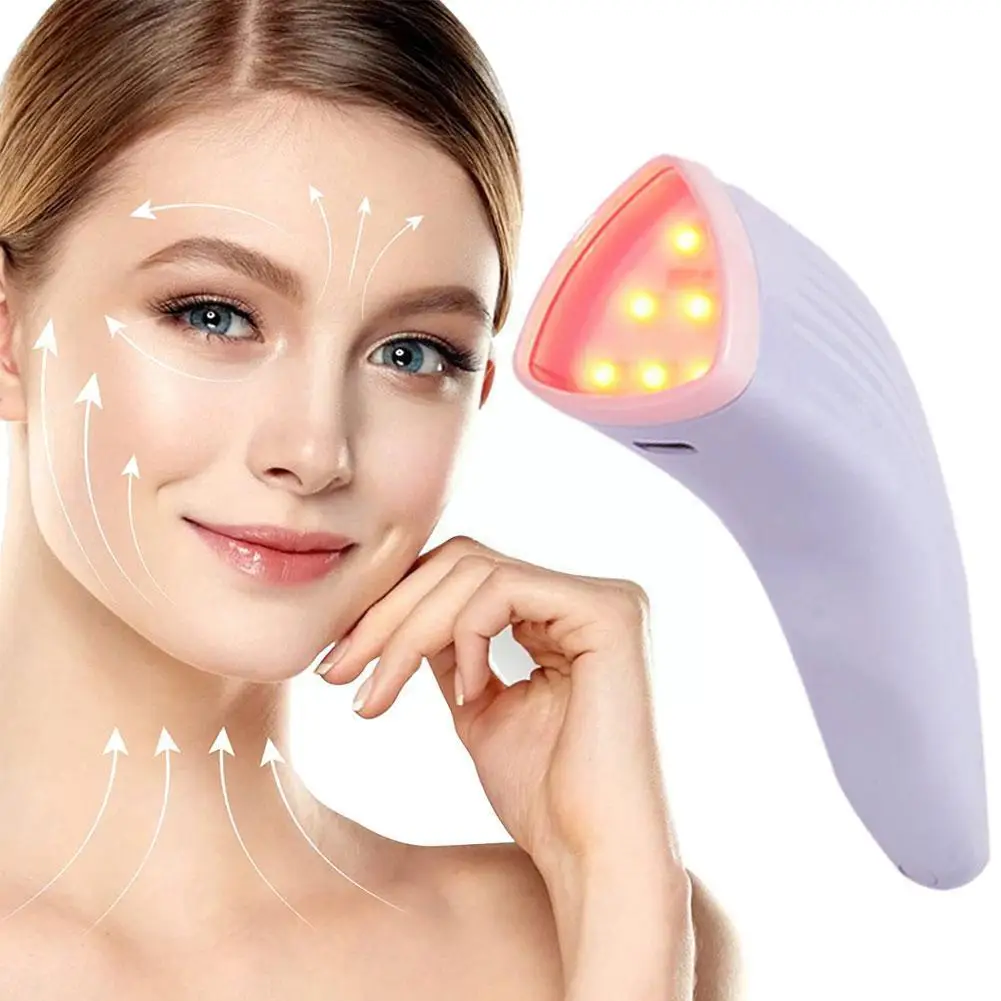 

Face Massager Red Light Therapy Beauty Deep Pores Cleanser Machine Anti Microcurrent Chin Face Lifting 2023 Double Reduce A G3S0