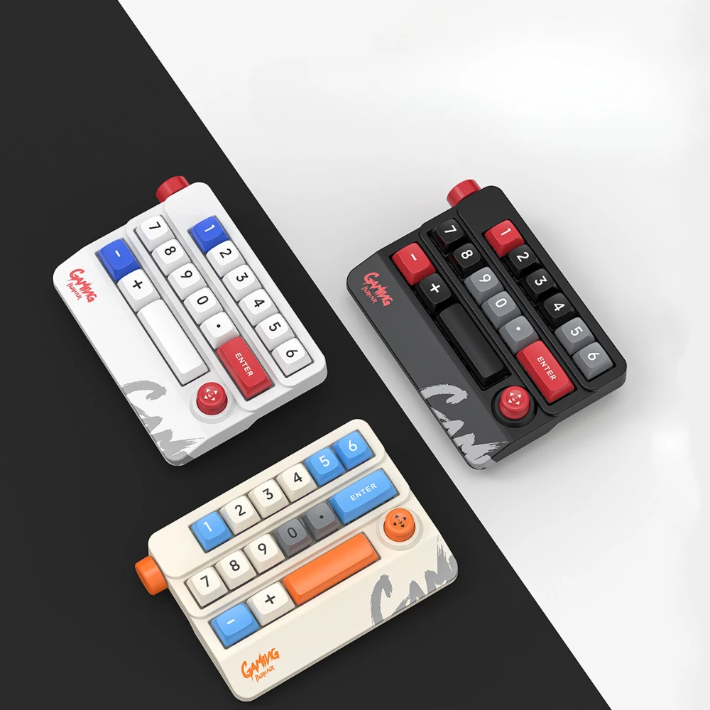 MKESPN K809 цифровая клавиатура миниатюрная Проводная Механическая прокладка