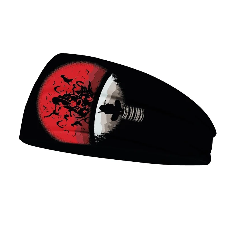 Повязка для волос Наруто с мультяшным аниме удзумаки мужчин и женщин модный