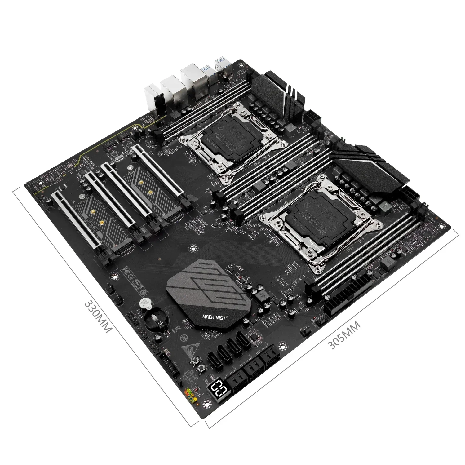 MACHINIST X99 D8 MAX Материнская плата LGA 2011-3 Поддержка двух процессора Xeon 2690 2696 2683 V3 V4