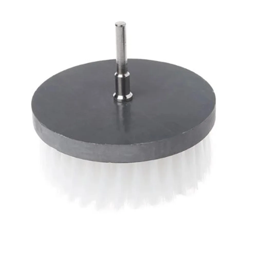 

100mm Electric Drill Brush Black/Blue/White 6mm Rod Diameter For Clean Carpet Glass Floor Hand Cleaning Tool