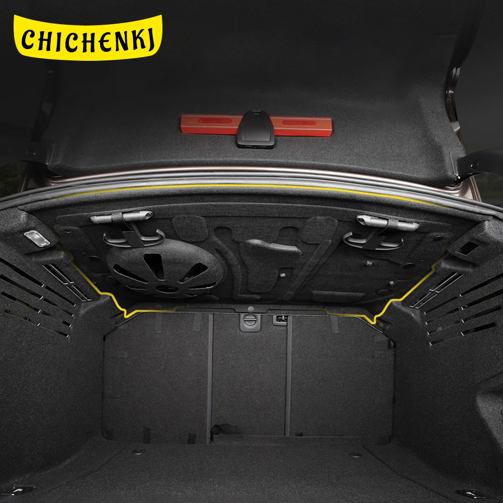 

For Audi A4 B9 2017-2021 Auto Car Rear Trunk Firewall Mat Pad Cover Sound Heat Insulation Cotton Noise Deadener Accessories
