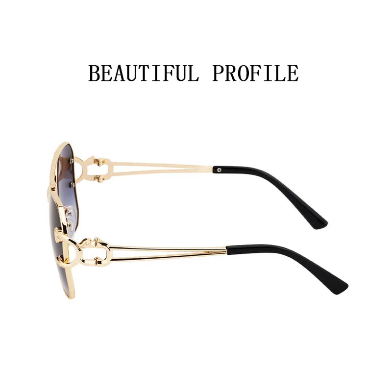 2024 Квадратные Солнцезащитные очки для мужчин и женщин винтажные модные ретро