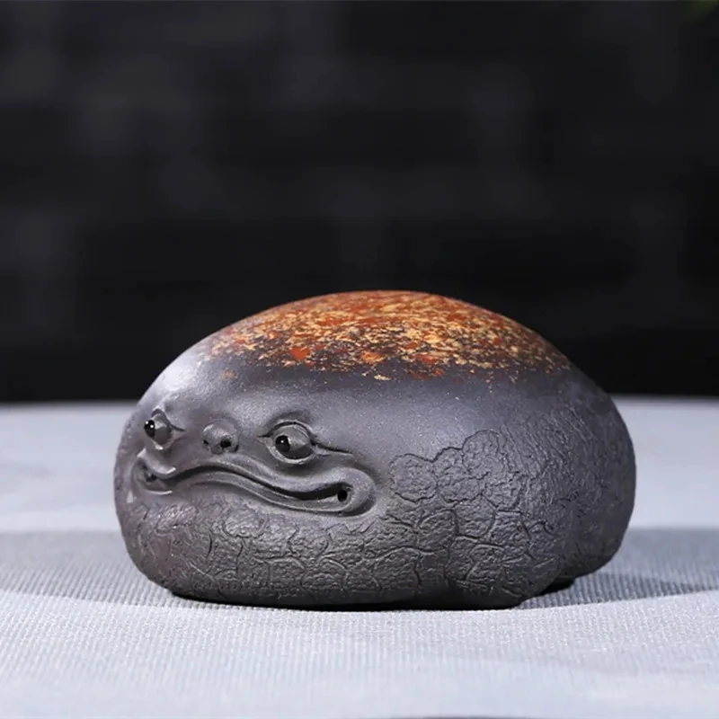 

Фигурка чайного питомца из фиолетовой глины Chai Niu Si Hua