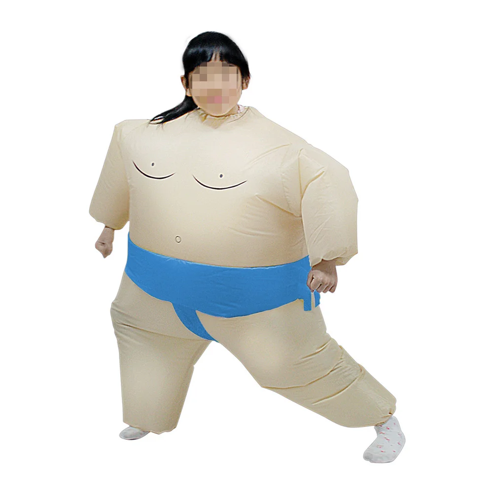 

120 -140cm Wrestling Dress Costume Sumo Wrestler Suits Inflatable Adult Performance Outfit Girl Child Costumes