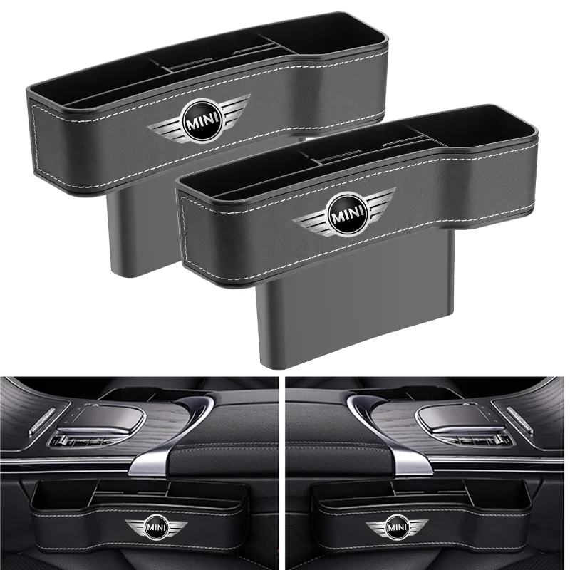 

Car Accessories Seat Gap Storage Box For MINI Cooper Cooper S F56 F55 R60 One JCW Clubman Countryman Cabrio WORKS R59 Auto