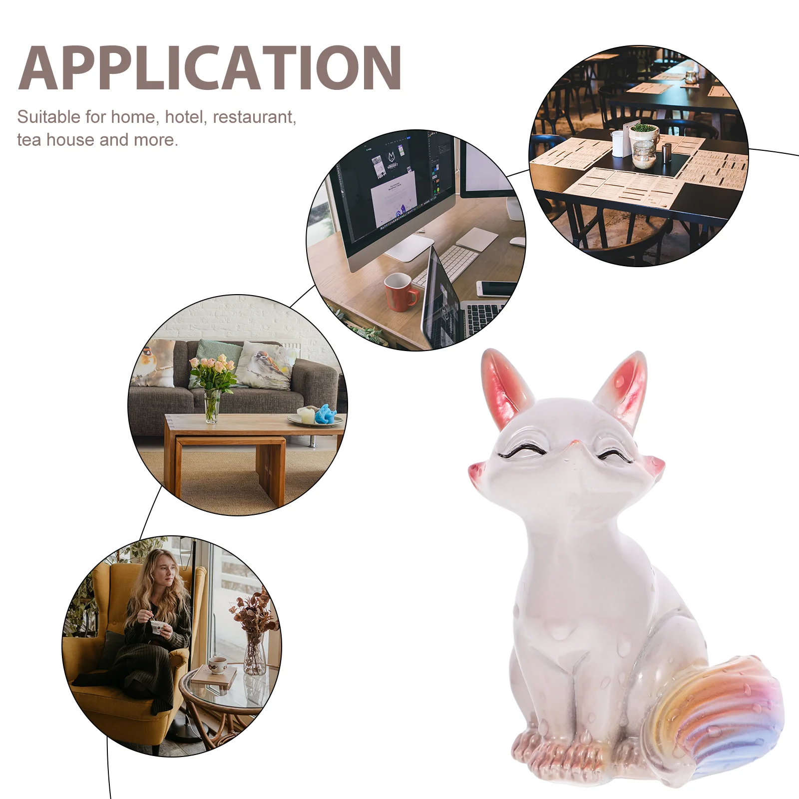 Чайная церемония украшения для домашних животных меняющая цвет фигурка в форме