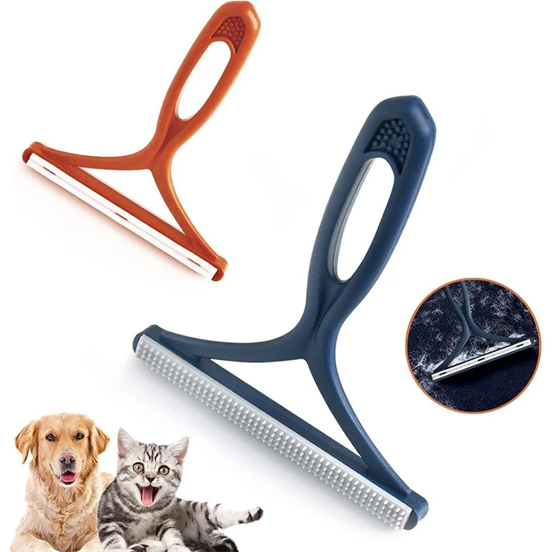 

Portable Manual Hair Removal Agent Carpet Wool Coat Clothes Shaver Brush Tool Depilatory Ball Knitting Plush Double-Sided Razor