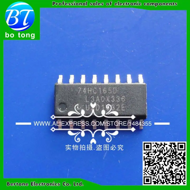 Новые и оригинальные интегральные схемы 74HC165D SOP14 74HC165 SOP SN74HC165DR SN74HC165, 50 шт./100 шт./200 шт.