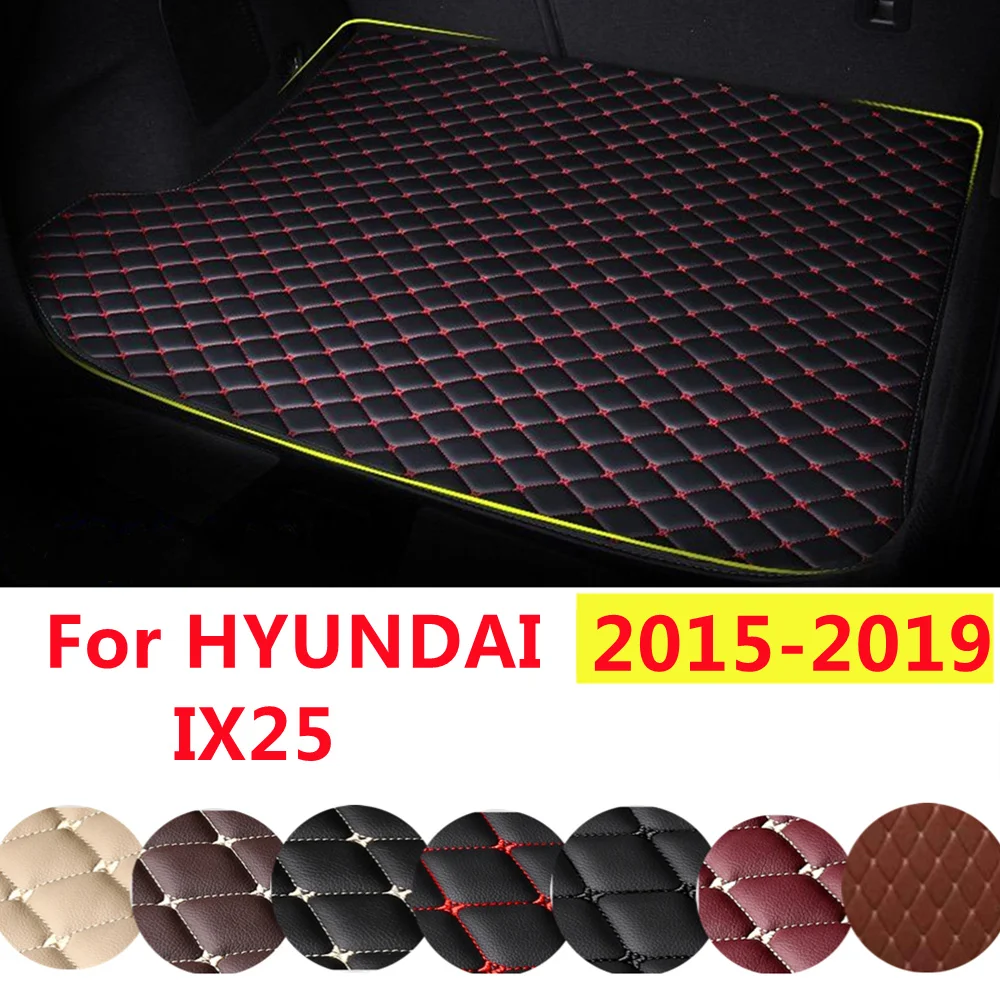 Кожаный коврик для багажника автомобиля подходит HYUNDAI IX25 2019 18-2015