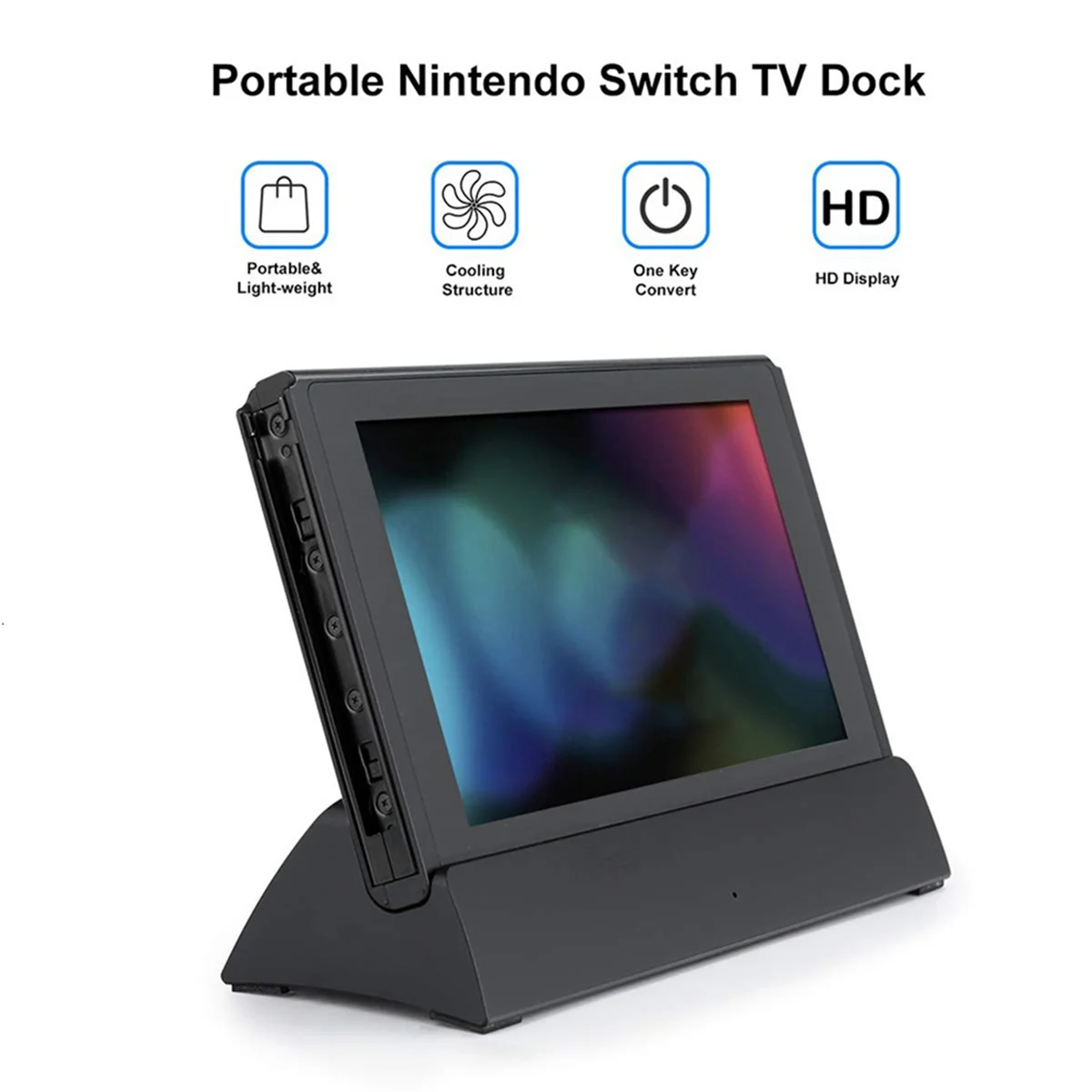 Зарядная док-станция для Nintendo Switch с HDMI-совместимым адаптером USB 3.0 2.0 телевизора