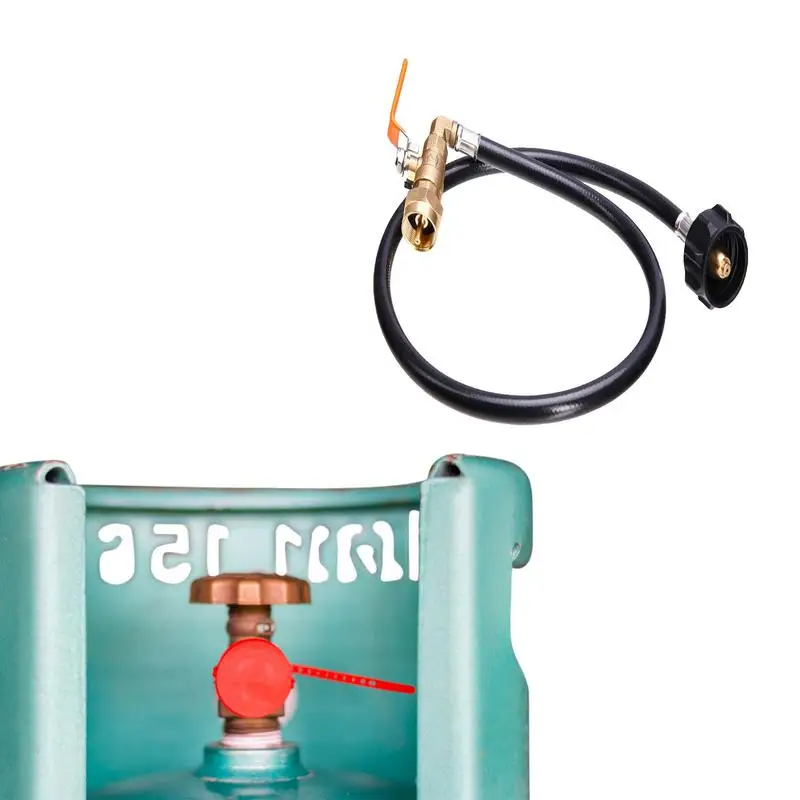 

1 LB Propane Hose 1 LB Propane Refill Hose Propane Bottle Refill Adapters For Filling 1lb Bottles Quick Refilling Sealed
