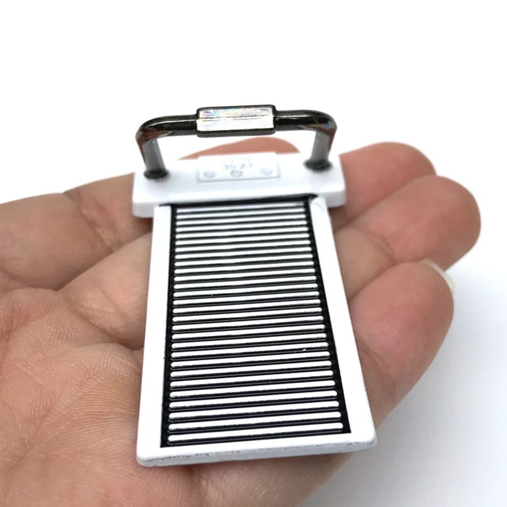 

Dollhouse Treadmill Model Mini Sports Accessories Metal Ornament Miniature Adornment