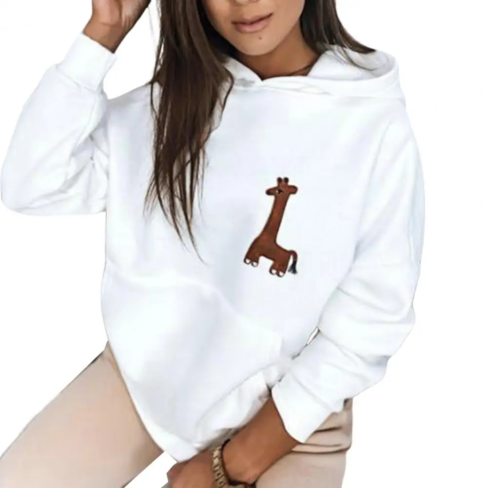 

Autumn Women Outfits Hooded Pocket Long Sleeve Fashion Printed Sweatshirt Sweatpants Casual Two Piece Set conjuntos de pantalón