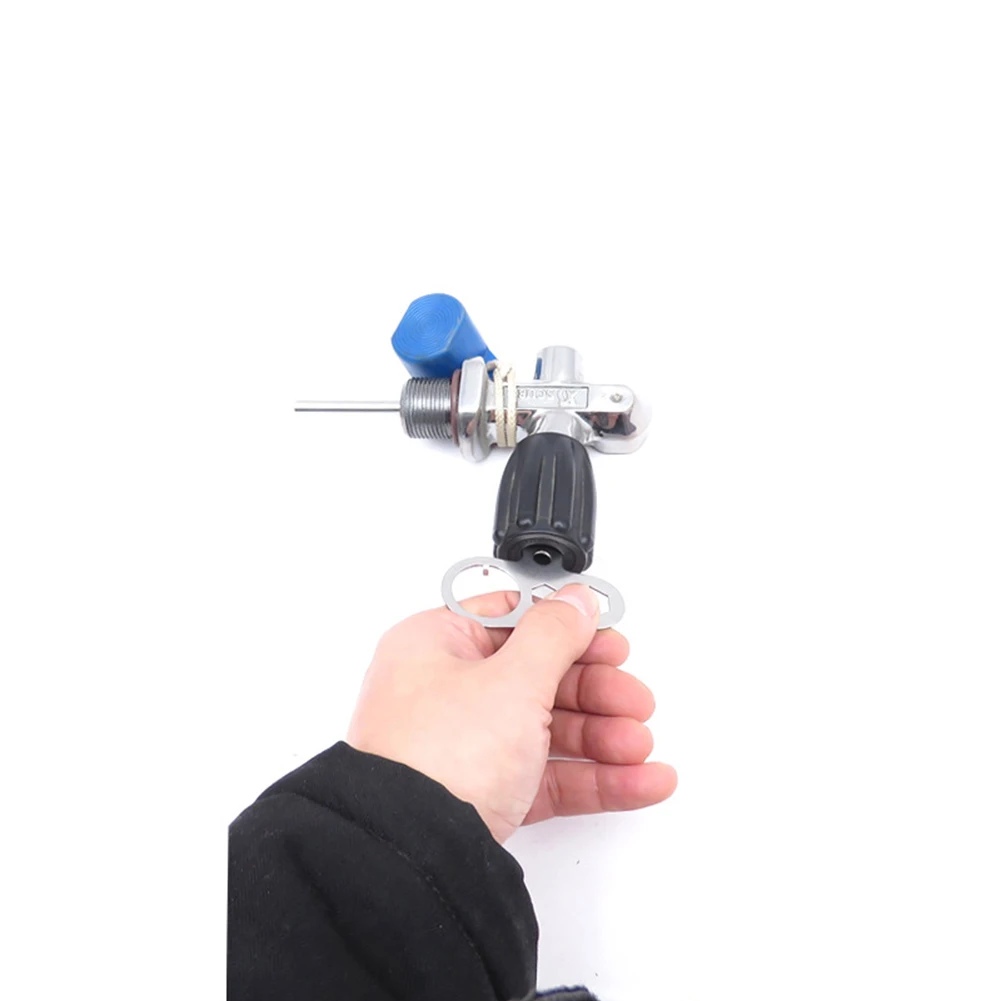 

Scuba Diving Tank Oral Inflator Valve Tool K Type Removal Install Tool Equipment Repair Accessory Care Stainless Steel Diving
