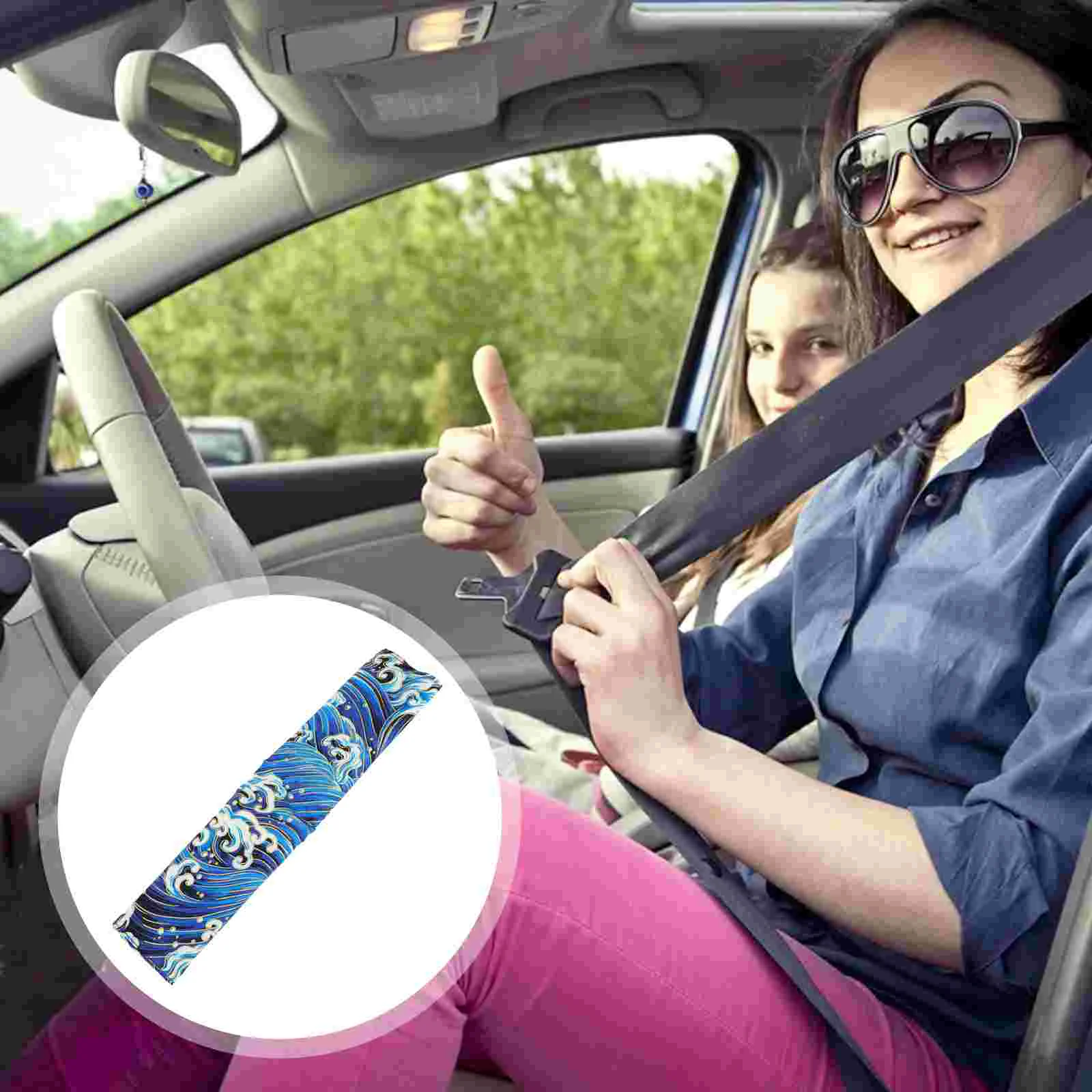 

Kids Car Seat Belt Cover Safety Protector Japanese Shoulder Cushion Cloth Accessory Supplies Baby