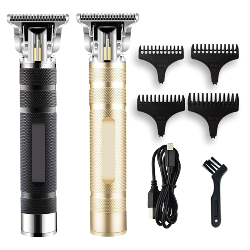 

Electric Retro Oil for Head Carving for Head Electric USB Rechargeable Salon Special Trimmer Engraving Electric Push 1