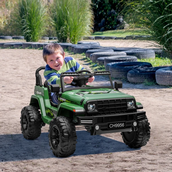 

LZ-9956 Dual Drive 12V 7A.h with 2.4G Remote Control Electric Car Multi-color
