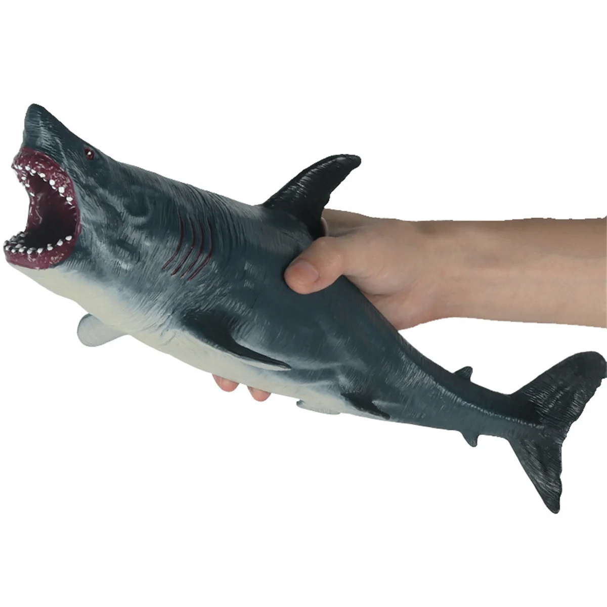 

В наличии большой размер 13 ''модель Megalodon фигурка животного сцены полые акулы Декор игрушка для детей Carcharocles коллекционный подарок