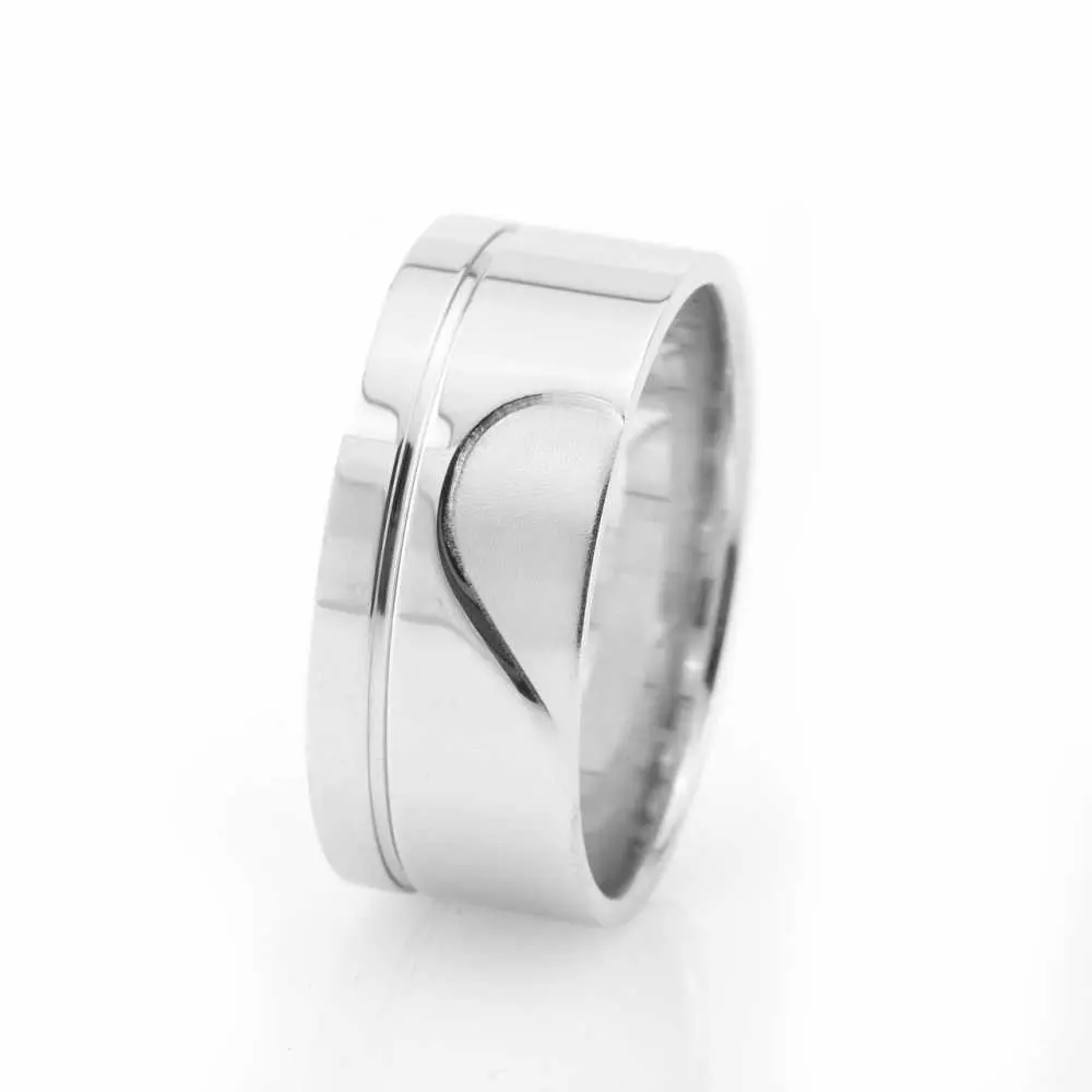 

The Owner of my heart Design 925 Sterling Silver Men 'S Wedding Ring
