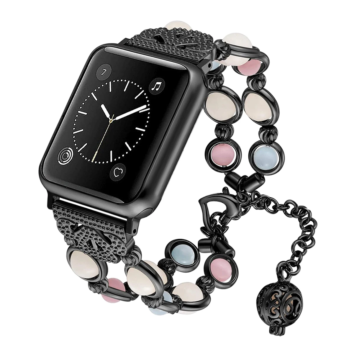 Светящийся ремешок для Apple Watch 384041 мм 424445 мм серия 7 6 5 4 SE 3 Регулируемый Женский браслет для iWa (art.: 3920bd775ea4e) - 3920bd775ea4e