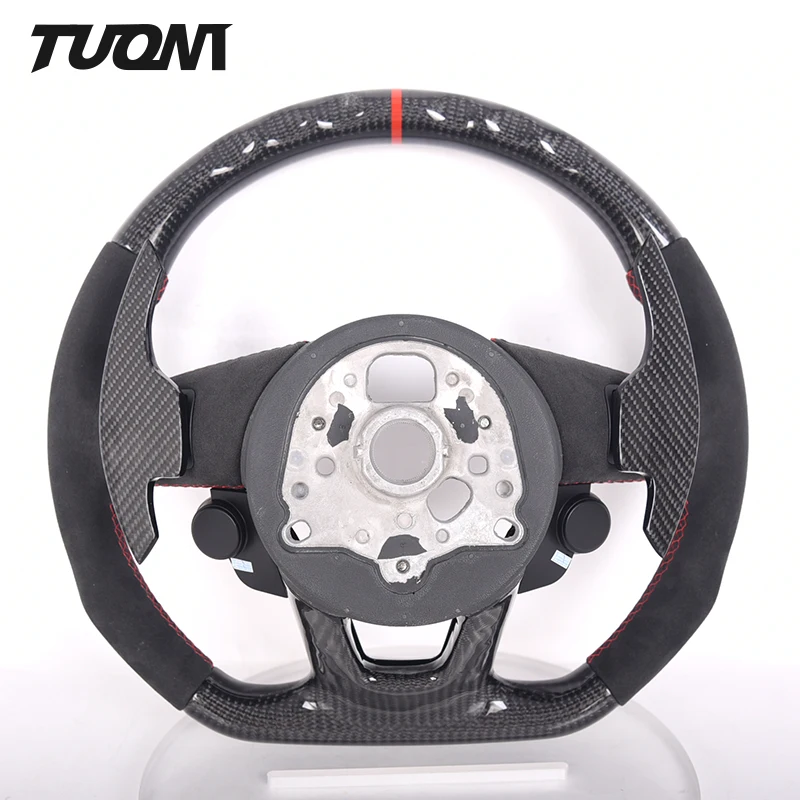 Подходит для Audi A3 8P A4 B9 A6 C7 A5 Q3 Q7 S3 8V S5 Rs3 Rs5 TTS 8J MK3 R8 SQ5 Автомобильный руль с