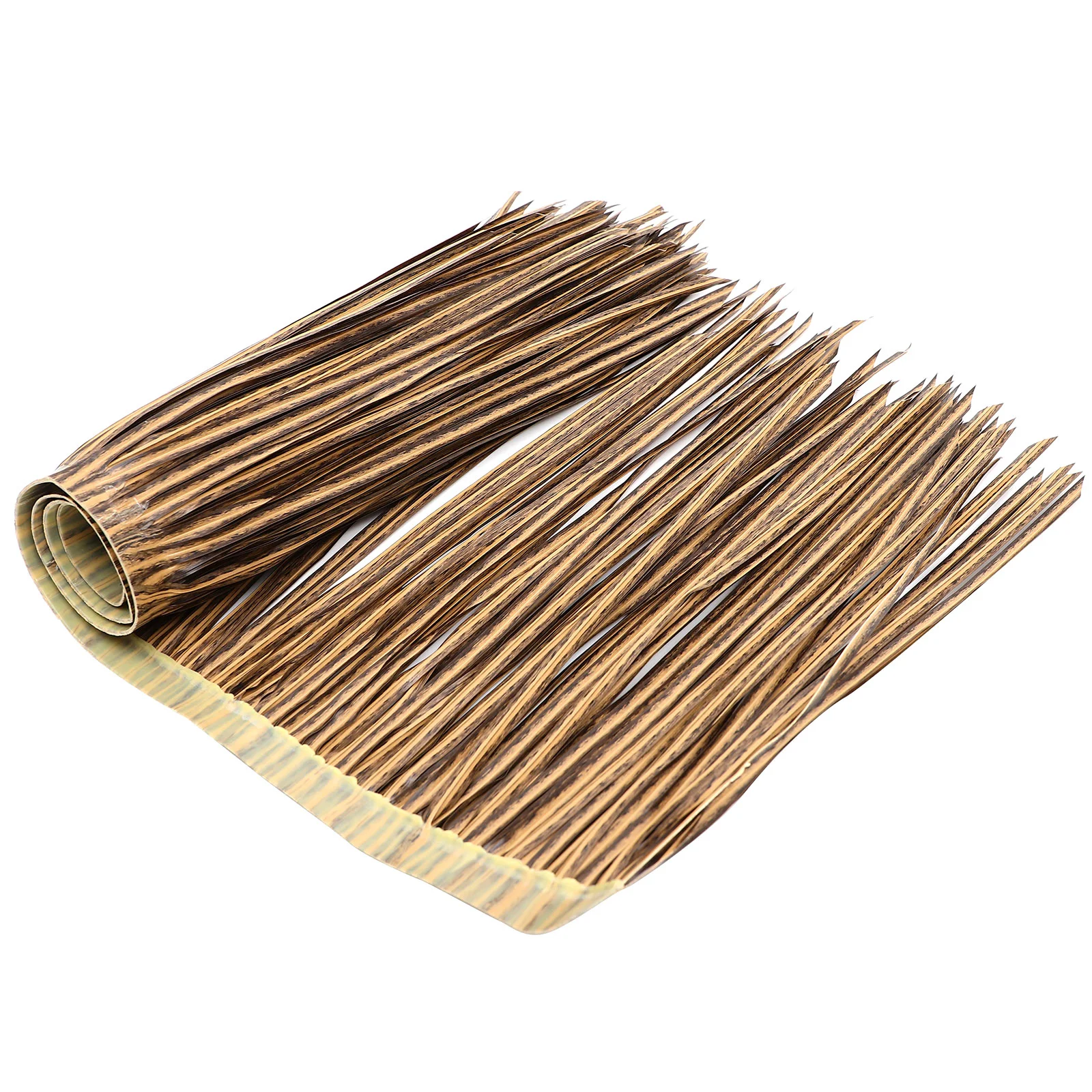 

DIY Mexican Straw Roof Simulation Thatch Garden Plastic Cover Roofing Willow Fence Screening Landscaping Decor