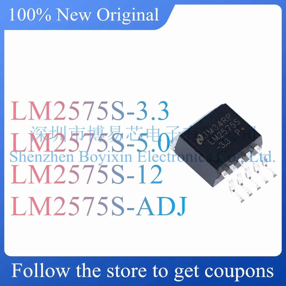 NEW LM2575S-3.3 LM2575S-5.0 LM2575S-12 LM2575S-ADJ Original Product