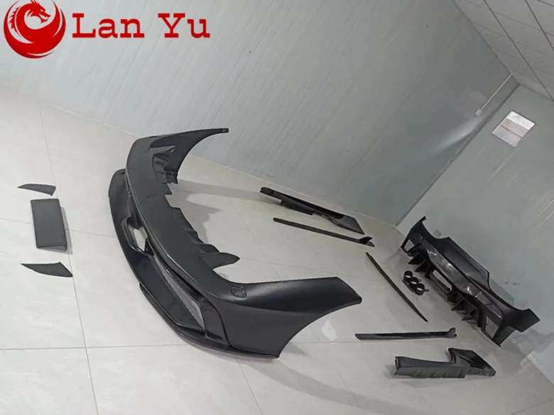 Оптовая цена стильные карбоновые передние бамперы крыло капюшона для 458