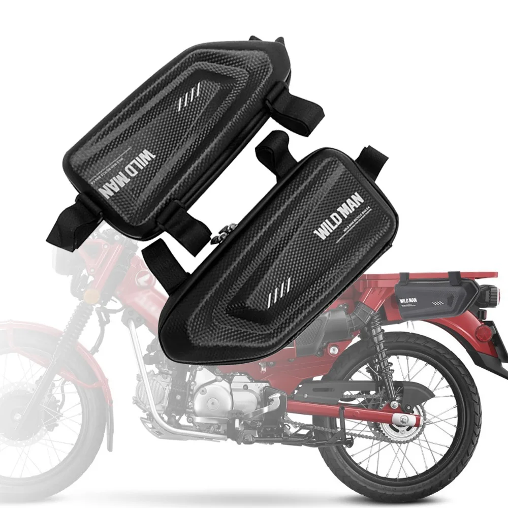

For CT125 CT 125 2020 2021 2022 motorcycle modified side bag waterproof triangle side bag hard shell bag