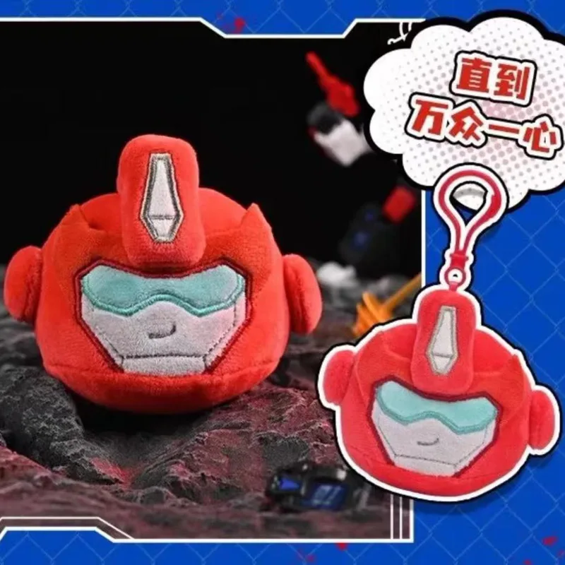 Bandai Transformation Optimus Prime мягкая подвеска кукла игрушка Megatron Shockwave Hot Rod брелки для детей