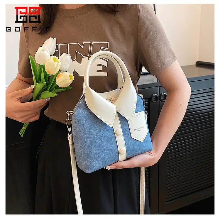 2023 Summer Fashionable PU Bag Handheld Checker Bags for Women Versatile Casual Crossbody Bags Unique Designer One Shoulder Bag