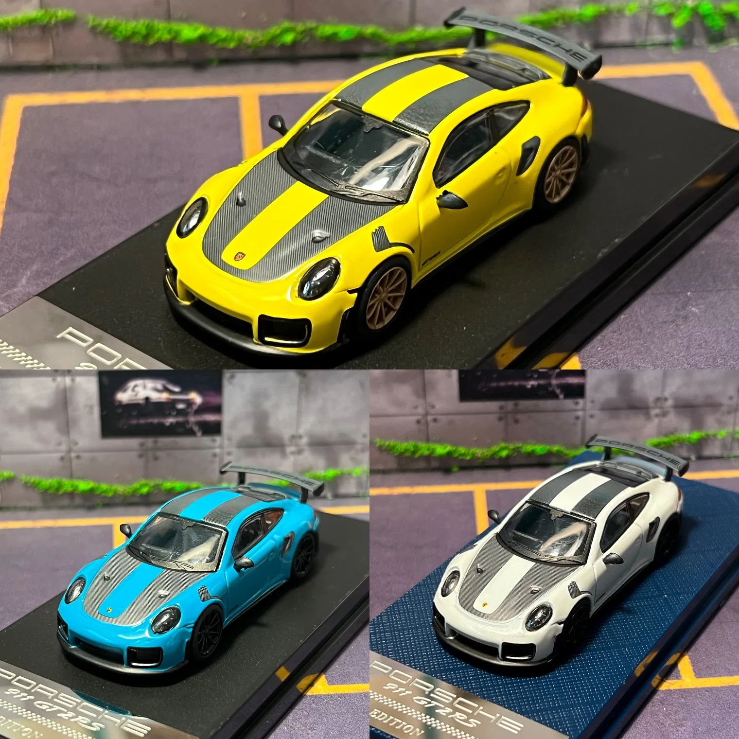

1/64 911 GT2 RS Alloy Diecast Car Model