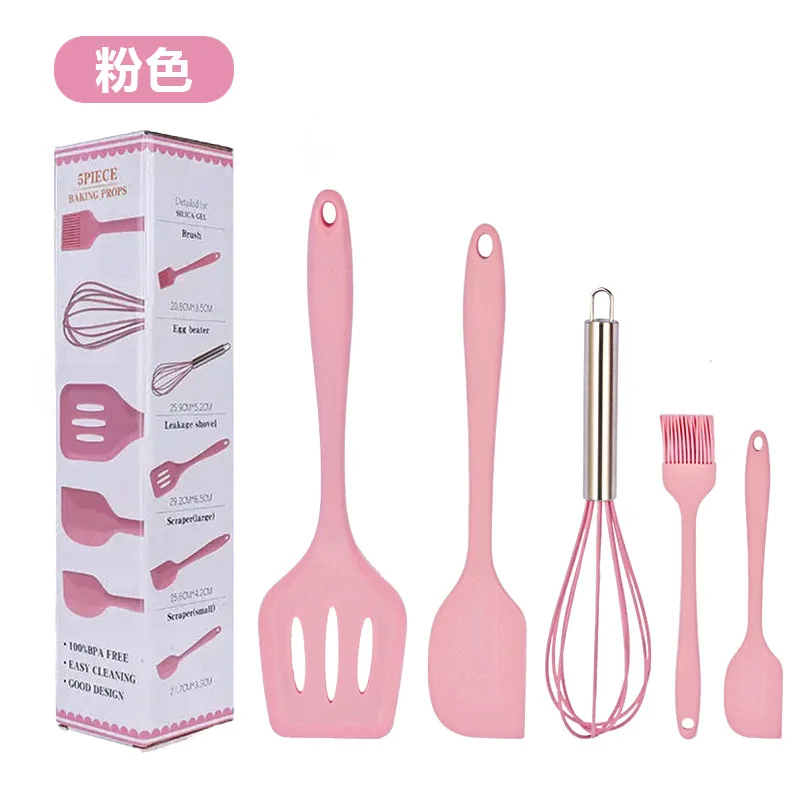 

Набор силиконовых кухонных принадлежностей 5 предметов
