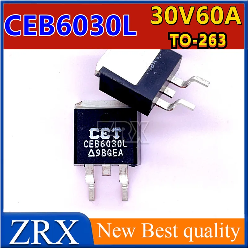 5Pcs Brand new imported original CEB6030L TO-263 MOS Field-effect transistor 30V 60A