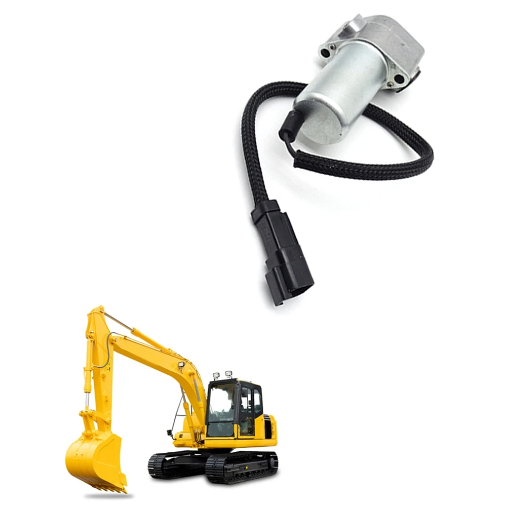 Электромагнитный клапан 702-21-07311 для экскаватора Komatsu PC118MR PC128US PC130 PC160 PC190 PC240 PC360 PC490