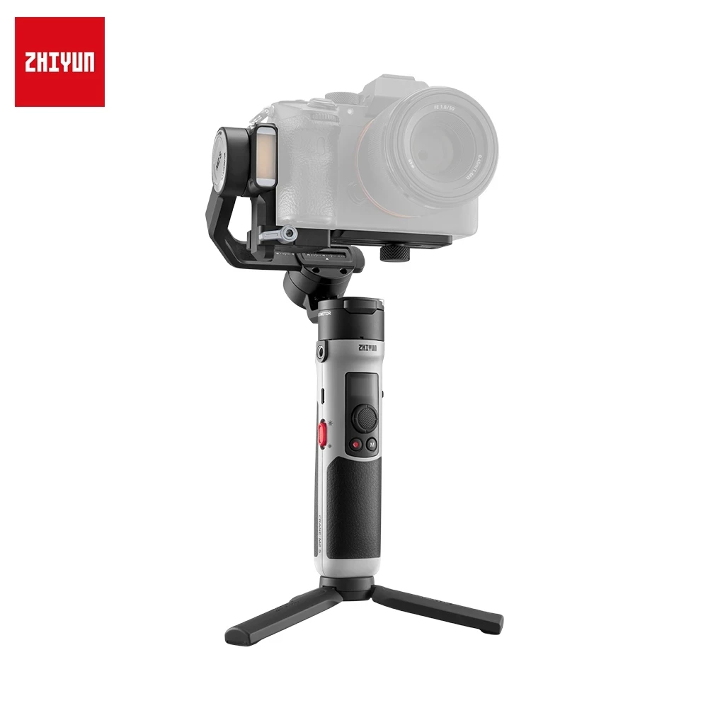 

ZHIYUN Crane M2S COMBO Gimbal Stabilizer 3-Axis for DSLR Mirrorless Camera Smartphone Handheld Stabilizer with Tiny Light