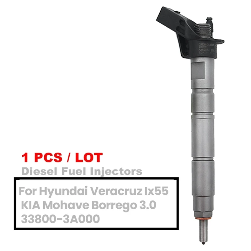 

New Delphi CRDI-Diesel Fuel Injector Nozzle 33800-3A100 For Hyundai Veracruz Ix55 KIA Mohave Borrego 3.0