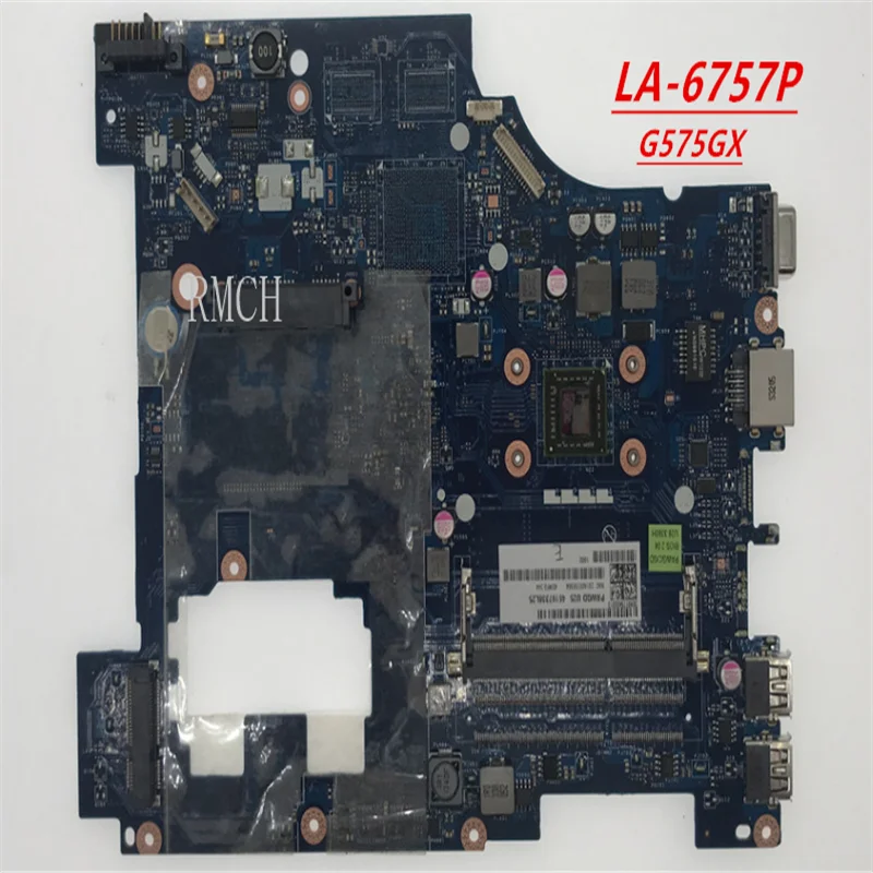 For Lenovo G575 Notebook PAWGD LA-6757P laptop motherboard G575GX Notebook DDR3