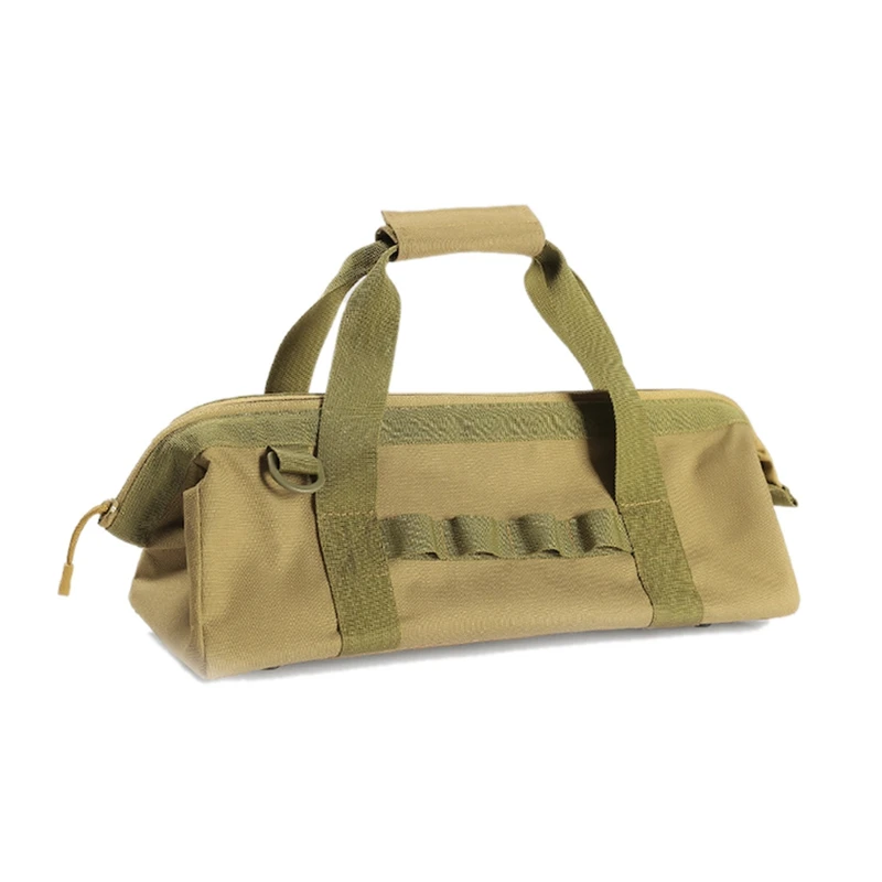 

New Storage Bag Travelling Camping Tent Hammer Wind Rope Tent Pegs Oxford Cloth Ground Nails Storage Bag