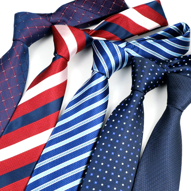 

YISHLINE NEW 7CM Mens Tiea Floral Paisley Dots Stripes Man Neck Tie Neckwear Bridegroom Wedding Party Tie For Men Accessories