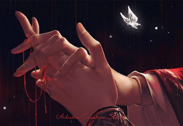 

Китайское аниме Небесный официальное благословение постер на холсте