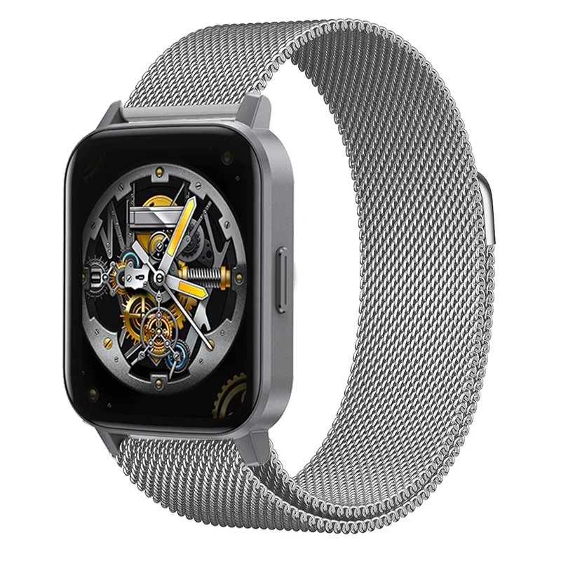 Ремешок магнитный для Realme Dizo Watch 2 Аксессуары смарт-часов браслет S/S Pro 20 мм 22 -