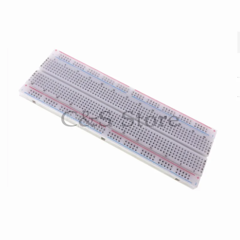 

Breadboard 830 Point Solderless PCB Bread Board MB-102 MB102 Test Develop DIY