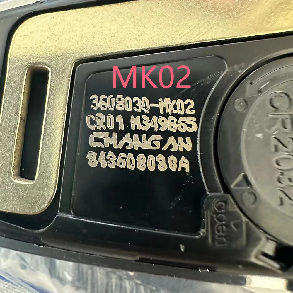 

Оригинальный 433 МГц пульт дистанционного управления для CHANGAN CS75 CS35 PLUS интеллектуальный ключ 3608030-CD02 CD03