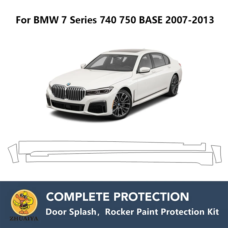 

Защитные Мягкие панели PreCut из ТПУ для BMW 7 серии 740 750 базовые 2007-2013